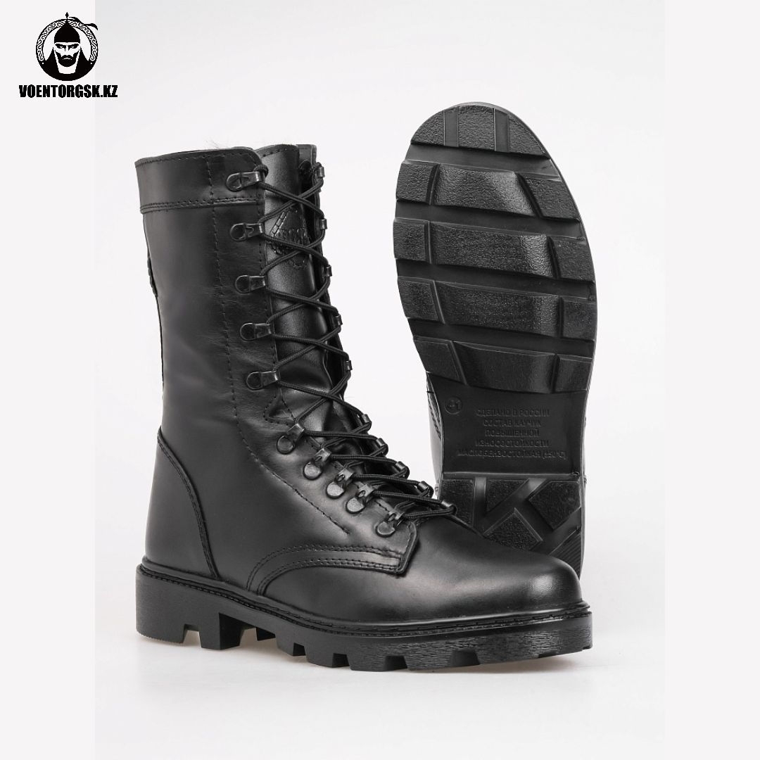 Зимние ботинки с нат. мехом аляска 5019-01 ЧЕРНЫЙ